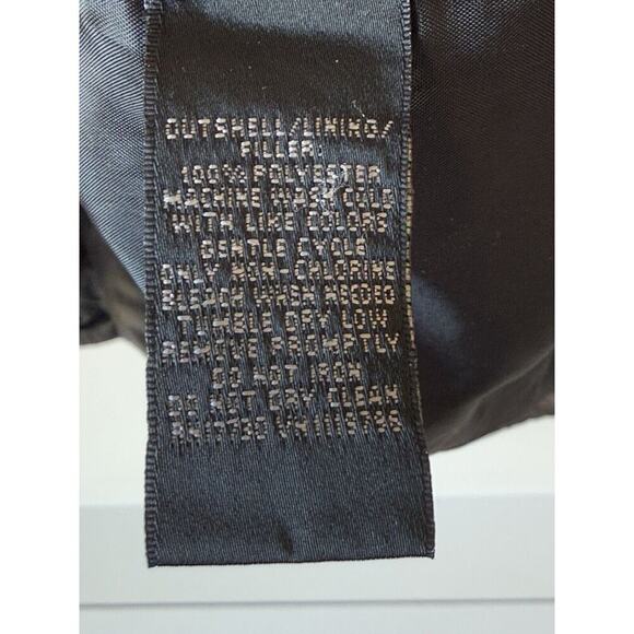 Mossimo Women's Quilted Puffer Jacket Knee Length Size S Black Hooded​ - Picture 5 of 7